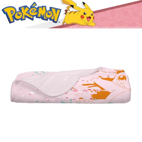 Pokemon Girl Pikachu Kids Bedding Super Soft Cozy Throw Blanket, 62 in x 90 in, (Officially Licensed Product) By Franco Kids - color: Pokemon Girl, size: 62 in x 90 in