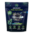 Tofu Cat Litter, 8.5LB – Activated Carbon Odor Control, Quick Clumping, Flushable, Ultra Absorbent, Plant-Based, Low Tracking, Multi-Cat, Septic-Safe - size: 8.5LB