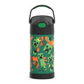 THERMOS FUNTAINER Water Bottle with Straw, 12oz, Minecraft | Kids Stainless Steel Insulated Water Bottle, Keeps Drinks Cold Longer for School & Play, BPA-Free - color: Minecraft, size: 12 Ounces