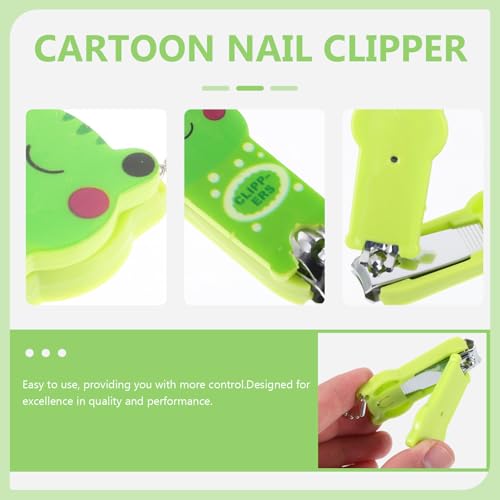 FRCOLOR Small Manicure Tools Nail Scissors Cartoon Nail Clipper Handy Nailcutter Animal Tool Nail Cutter