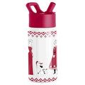 Simple Modern Disney Frozen Kids Water Bottle & Toddler Cup | 14oz | Insulated Stainless Steel Anna and Elsa Toddler Water Bottle, Kids Tumbler with Straw | Spill Proof for School, Girls, Boys - color: Disney-Frozen Red Dress Winter, size: 14 Ounces