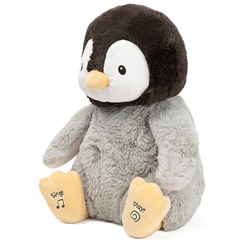 GUND Baby Kissy Penguin 12-Inch Interactive Animated Musical Baby Toy - style: Kissy