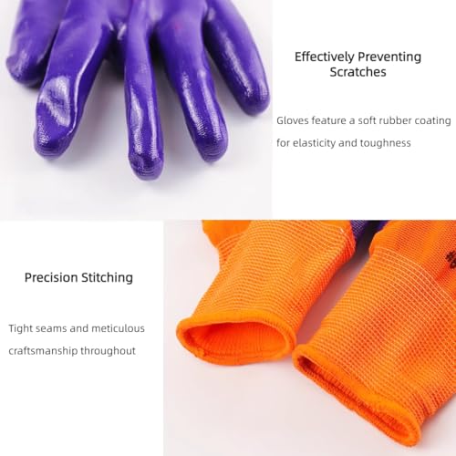 MANON ROSA Hedgehog Gloves Anti-Scratch Small Animal Safe Touch Handling with Coating for Bird Hamster Sugar Glider Reptiles- Free Size Interactive Protection