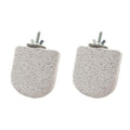 Shelltech Pumice Ledge Lava Ledge for Birds Chinchillas, Climbing Ledge Teeth Grinding Beak Grinding Block Perch Stand for Hamsters Chinchillas Parrots (2 Pack - Small Ledge) - size: 2 Pack - Small Ledge