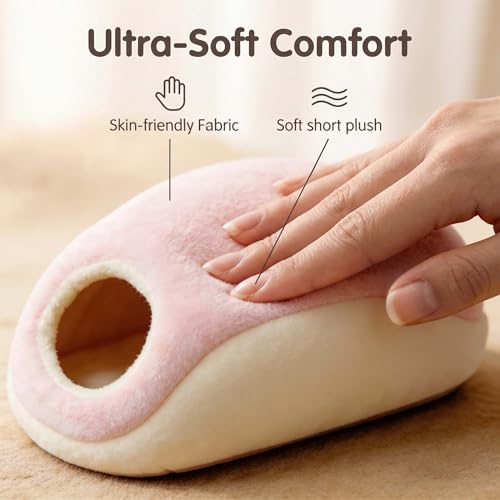 Computer Mouse-Shaped Small Animal Nest, Sugar Glider Pouch, Washable Mini Pet House for Hamster, Hedgehog, Sugar Glider, Guinea Pig, 8×16cm(Grey)