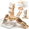 4 Pcs Hamster Cage Accessories Water Bottle Set,Fun Ladder - style: Fun Ladder