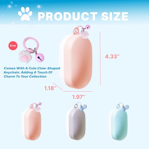 Fursuit Comb for Cosplay, Soft Plush Toy Brush, Portable Grooming Brush with Silicone Bristles, Gentle on Faux Fur, Loved by Fursuit Enthusiasts and Plush Collectors (pink) - color: pink