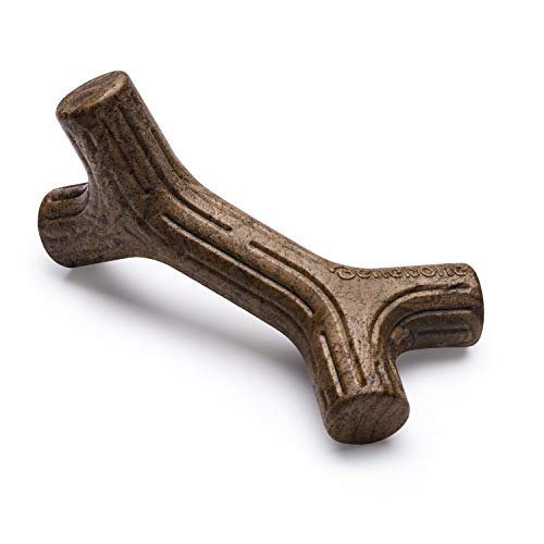 Benebone Maplestick Real Wood Durable Dog Chew Toy, Made in USA, Small - color: REAL Maplewood, size: Small