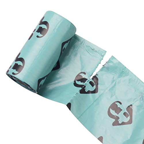 60 Count Cat Litter Waste Poop Bags Scented for Cat Litter Scoop, Cat Litter Clump & Poop Bags, Cat Litter Poop Clump, Super Thick, Durable, Easy Clean Up Litter Pan Bags for Pet Cats, Green - color: Green