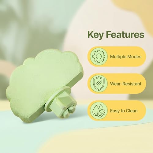 Hamster Platform & Chew Toy, 3 Pack Small Animal Cage Accessories for Chinchilla Toys, Guinea Pig, Rat, Gerbil, Hamster Cage Accessories (Green)