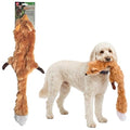 SPOT Skinneeez Fox 23-Inch Stuffing-Free Plush Dog Toy – Realistic Design with 2 Squeakers – Durable, Soft Polyester for Medium & Large Dogs – Tug, Fetch & Shake Play – for Moderate Chewers - style: Fox