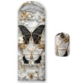 AILONEN Midnight Meow Sleeping Bag, Charcoal Cat Eyes Crescent Graphic, Portable Camp Sack Sleepover Style - color: S159