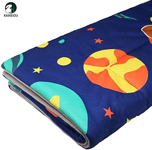 KAMEIOU Polar Fleece Guinea Pig Cage Liner Bedding for Small Animals Bed Chinchilla Rat Hedgehog Polar Fleece Bunny Rabbit Midwest Guinea Pig Liner Cages Beds C&C Small Pet Blanket Mats