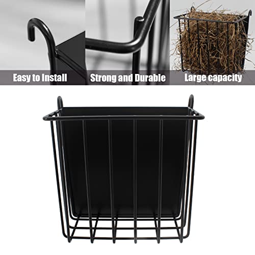 Guinea Pig Hay Feeder，Rabbit Hay Feeder with Heavy-Duty Metal Frame Hay Holder，for Bunny, Guinea Pigs,Chinchillas-6.9x4.7x6.6 inch - color: Unspecified, size: 1 piece Small
