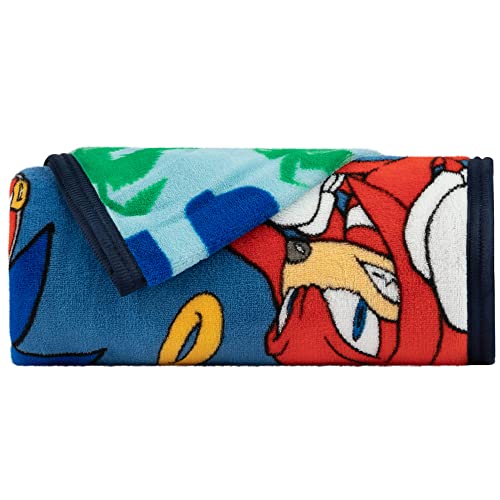 Franco Kids Bedding Super Soft Plush Throw Blanket,46 in x 60 in,Sonic The Hedgehog,Anime,(Pack of 6) - color: Sonic the Hedgehog, size: 46 in x 60 in (Pack of 6)