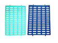 Saguaro Acres Rabbit and Small Animal Cage Resting Mat for Wire Floored Cages 2 Pack (Blue & Teal) - color: Blue & Teal