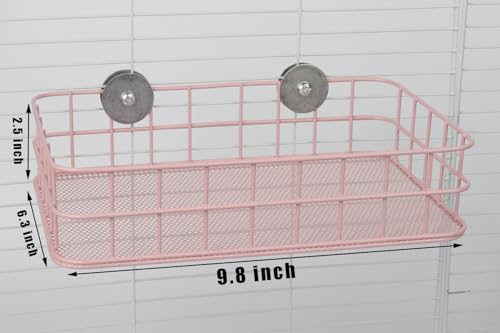 All-Metal Chinchilla Cage Platform Chew-Proof Ledge for Rat | Chew Resistant Metal Ledge & Ramp, Replacement Cage Platforms, Climbing Enrichment Toys for Rat Ferret Guinea Pig Squirrel - color: Pink