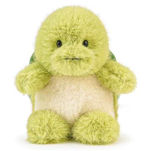 Cute Turtle Stuffed Animal Plushie Soft Sea Turtle Plush Gift for Kids 6" | Palm-Sized Turtle Plush Toy, Desk Decor, Birthday Christmas Valentine’s Day Gift for Girls Boys Girlfriend Boyfriend - color: Turtle