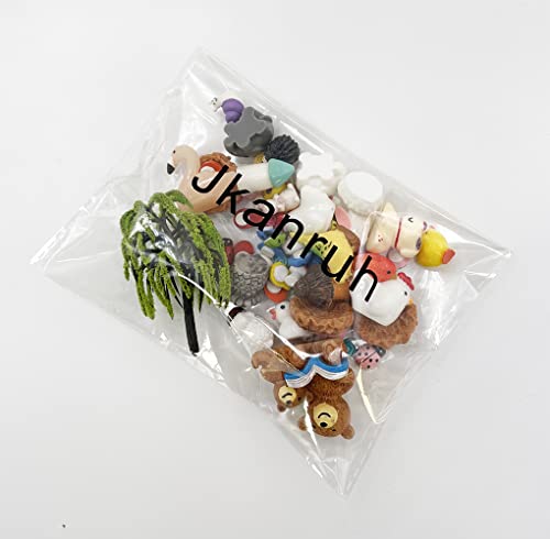 JKanruh 101 Pieces Miniature Animals,Fairy Garden Accessories,Miniature Toy Animals Ornament Kits Set for DIY,Fairy Garden House,DIY Terrarium,Flower Pots Ornaments,Craft Decor …