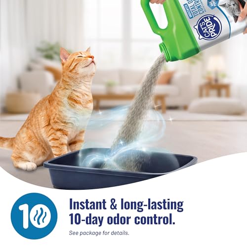 Cat's Pride Total Odor Control, Max Power, Clumping Litter Unscented 15lb - size: 15 pounds, style: Total Odor Control Unscented