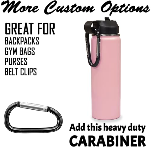 LaserGram Personalized 20oz Water Bottle, Tree Frog (Pink) | Engraved Gift, Vacuum Insulated Stainless Steel, Flip-Top Straw Lid, Laser Engraved With Your Name - color: Pink, size: 20 Ounces