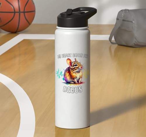 Degu ECG Degu Stainless Steel Insulated Water Bottle - color: White