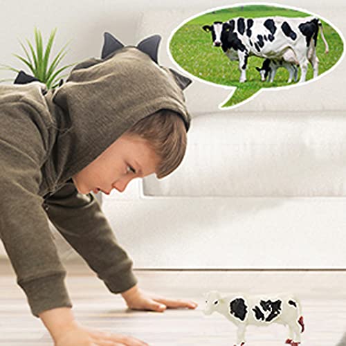 15 Pcs Mini Figures Toys Realistic Farm Animal Figurines, Plastic Learning Educational Playset Animal Themed Party Supplies Cake Topper Ornaments for Easter Egg Birthday Christmas - size: 15 Pcs Small Figurines