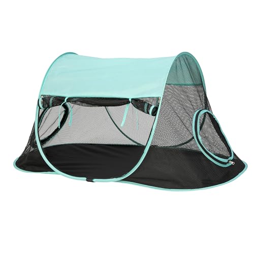 Kitty City Outdoor Catio Furniture and Play Kits for Cats, Play Tent - color: A-Frame Tent