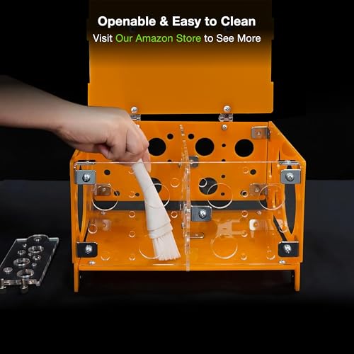 GuineaLoft™ Guinea Pig Cheese House (Double) V2 | The Ultimate Guinea Pig Hideout by Seasoned Owners Who Tried Everything Out There - Exclusive by GuineaLoft