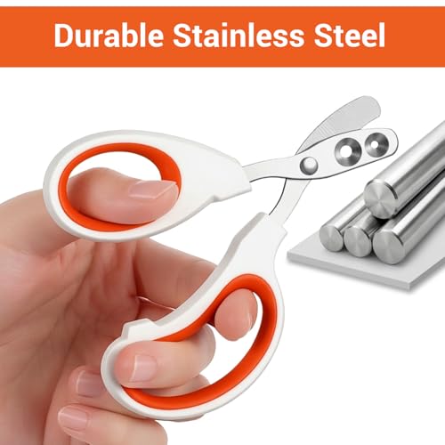 Bearded Dragon Nail Clippers, Stainless Steel Pet Nail Clippers, Reptile Nail Clippers Grooming Tool for Bearded Dragons, Small Animals, Reptile Care Supplies