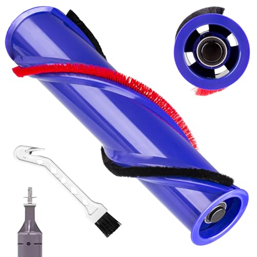 For Dyson V6 Replacement Parts: Brush Roller For Dyson V6 Roller Brush Replacement Animal Absolute Cordless Vacuum Attachments, Part No. 966821-01, 966084-01 (4-Prong, tip is 45mm)