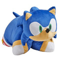 Pillow Pets Sonic the Hedgehog, 16" Plush Toy | Soft Plush Pillow Companion, Unfastens into a Cozy Pillow at Night, Machine Washable, BPA and Phthalates Free