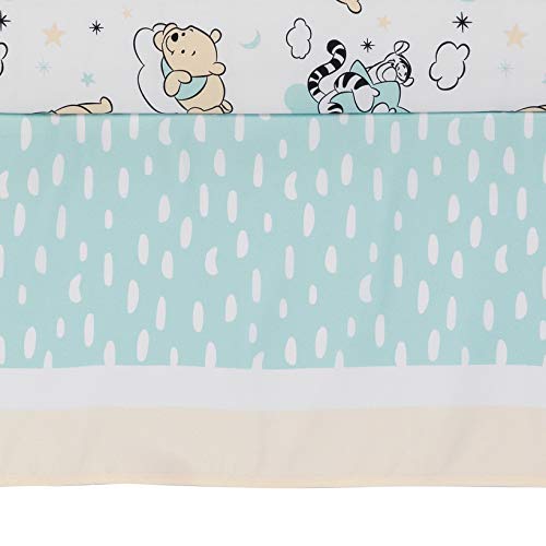 Lambs & Ivy Disney Baby Winnie the Pooh Hugs 3Pc Nursery Crib Bedding Set | Set Includes Quilt, Fitted Sheet, & Crib Skirt, Machine Washable, Fits Standard Size Crib 52" x 28" - color: Pooh Hugs