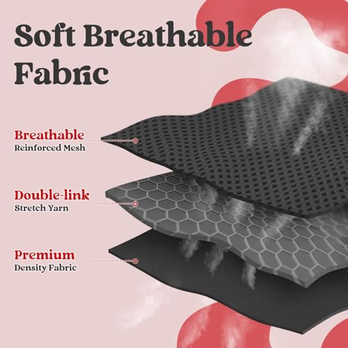 rabbitgoo Dog Harness Small Sized and Leash Set, Step in Soft Vest | Breathable Mesh, Easy Wear with Hook & Loop, Light and Reflective for Walking, Multi-colored, Black & Red, XXS - color: Black & Red, size: XXS (Chest: 12.4"-14.2")