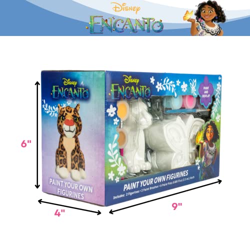 Disney Encanto DIY Paint Your Own Figurines Arts and Crafts Set for Girls - style: Encanto: Parce and Miracle Butterfly