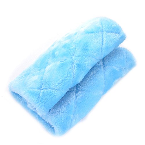 MOACC Winter Warm Bird Nest House Shed Hut Hanging Hammock Finch Cage Plush Fluffy Birds Hut Hideaway for Hamster Parrot Macaw Budgies Eclectus Parakeet Cockatiels Cockatoo Lovebird (M, Blue) - color: Blue, size: M