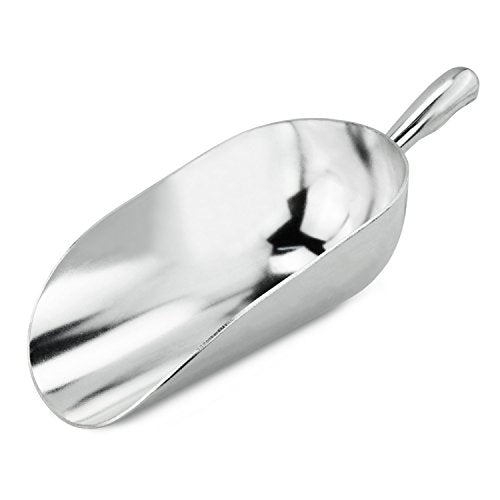 New Star 34585 Cast Aluminum Utility Scoop, 58-Ounce - size: 58-Ounce