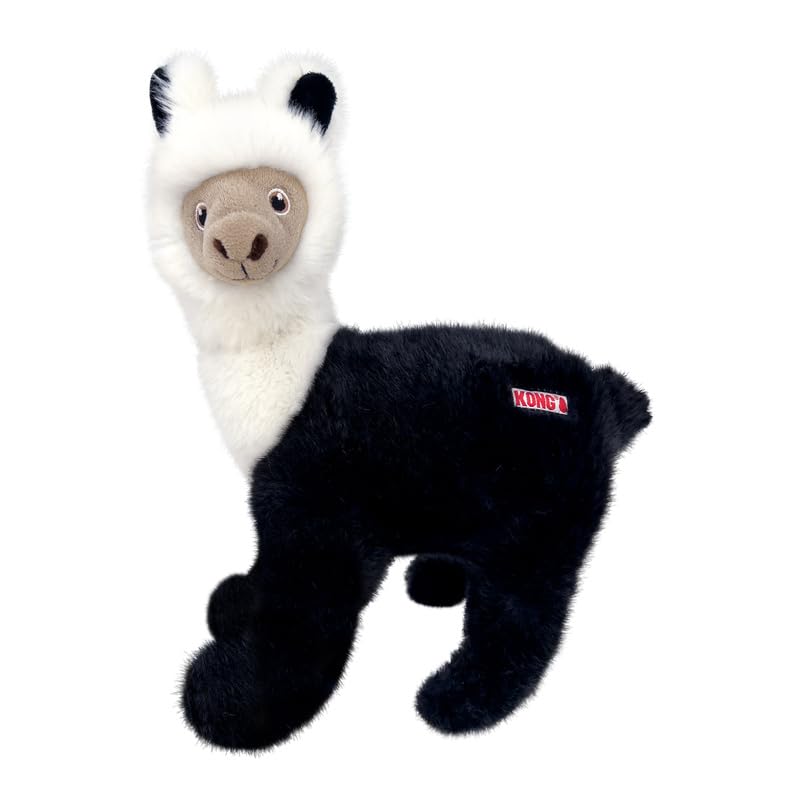 KONG Toughz Durable Plush Dog Toy - Long-Lasting Soft Chew Toy for Aggressive Chewers, Safe & Interactive for Dogs (Llama) - style: Llama