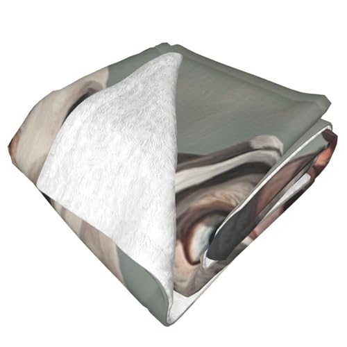 Weimaraner Dog Blanket Gifts for Women Girls Kids Dog Lovers, Puppy Flannel Blankets, Warm Cozy Soft Throw for Bedroom, Camping, Couch, Decor 40x50 in - color: Weimaraner Dog, size: 40"x50"