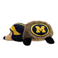 NCAA Michigan Wolverines Plush Hedgehog Toy for Dogs & Cats, Cool Soft Pet Toy for Fun and Interactive Play, Dog Chew Toy with Squeaker, Licensed Hot Pet Toy - color: Michigan Wolverines