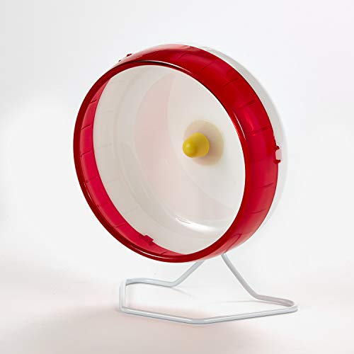 Kaytee Silent Spinner Wheel For Pet Hamsters and Gerbils, Regular 6.5 Inch - size: Regular 6.5"