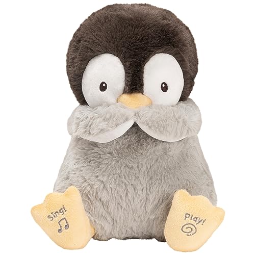 GUND Baby Kissy Penguin 12-Inch Interactive Animated Musical Baby Toy - style: Kissy
