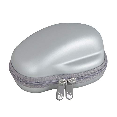Hermitshell Hard Travel Case for Logitech MX Master 4 / MX Master 3 /MX Master 3S Advanced Wireless Mouse-2.0 Upgrade Version No Shake (Grey) - color: Grey