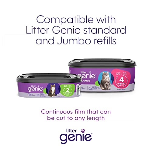 Litter Genie Standard Cat Litter Disposal Pail with 14 ft Standard Refill