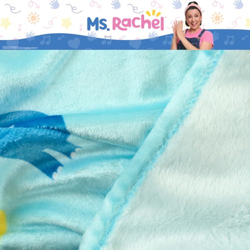 Ms. Rachel Educational Adventures Bedding Super Soft Cozy Throw Blanket, 62 in x 90 in, (Officially Licensed Product) by Franco Kids - color: Ms. Rachel - Colorful Abc, size: 62 in x 90 in