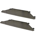 Exotic Nutrition Corner Shelves (2 Pack) Metal Cage Accessory Shelves for Sugar Gliders, Squirrels, Chinchillas, Prairie Dogs, Degus, and Other Chewing Animals