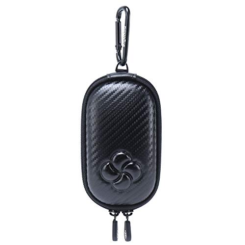 Hard Case Compatible for Apple Magic Mouse (1 2 & 3 Gen) Including Carabiner (Black) - color: Black