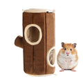 Mini&moe Hamster Hideout - Warm Hamster House Cozy Sleeping Chew Proof Small Animal Hut Cage Accessories for Dwarf Gerbil, Rat, Hedgehog, Sugar Glider