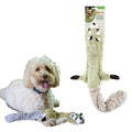 SPOT Skinneeez Raccoon 23 Inch Stuffing-Free Dog Toy – Soft Plush Tug Toy with Two Squeakers for Medium and Large Dogs – Mess-Free Interactive Chew Toy - style: Raccoon