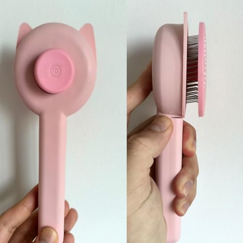 9PCS Pet Gromming Kit，Cleaning Brush Removes Loose Hair, Pet Bath Brush,Shampoo Brush, Nail Clipper, Flea Comb for Dogs&Cats and Small Animal Grooming Kit.